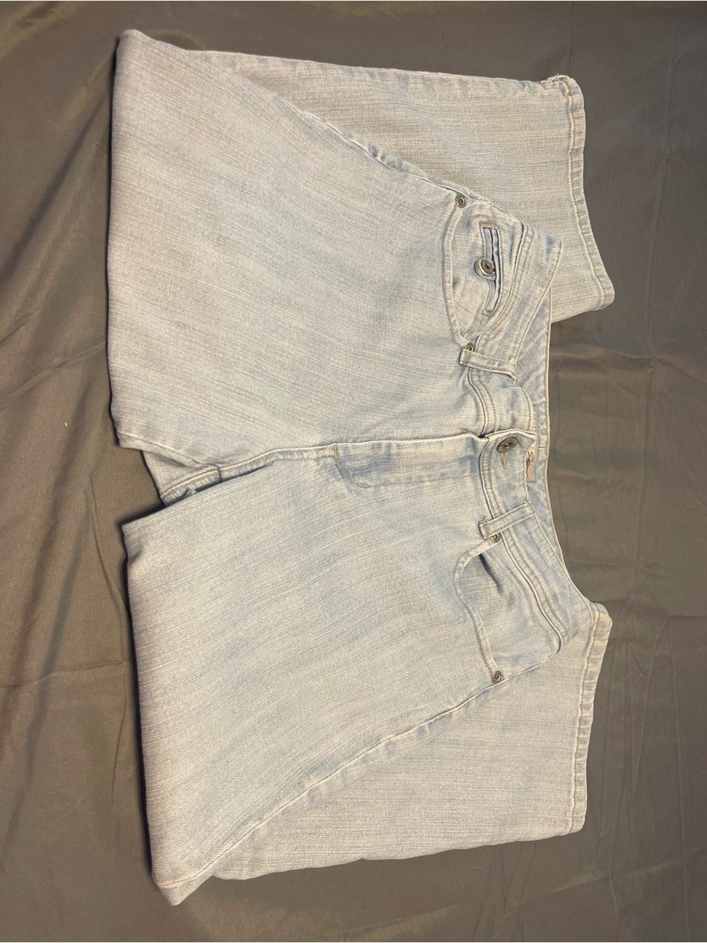 Chico's Pale Blue Cropped Ankle Jeans 0.5